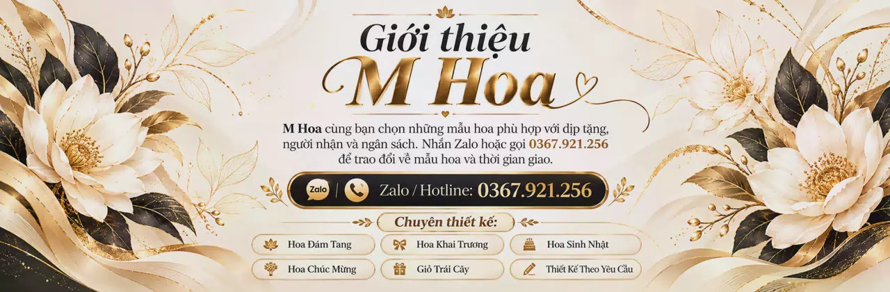 Ảnh bìa Shop hoa tươi Xã Hoà Khánh Tây Ninh - Cùng bạn chọn món hoa ý nghĩa